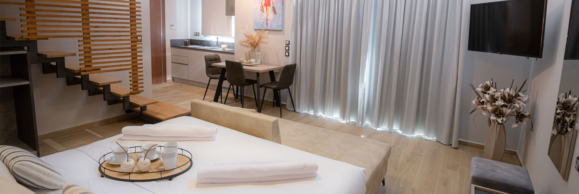 The Victoria Lefkada Luxury Suites Apartments Studios Contact Slider